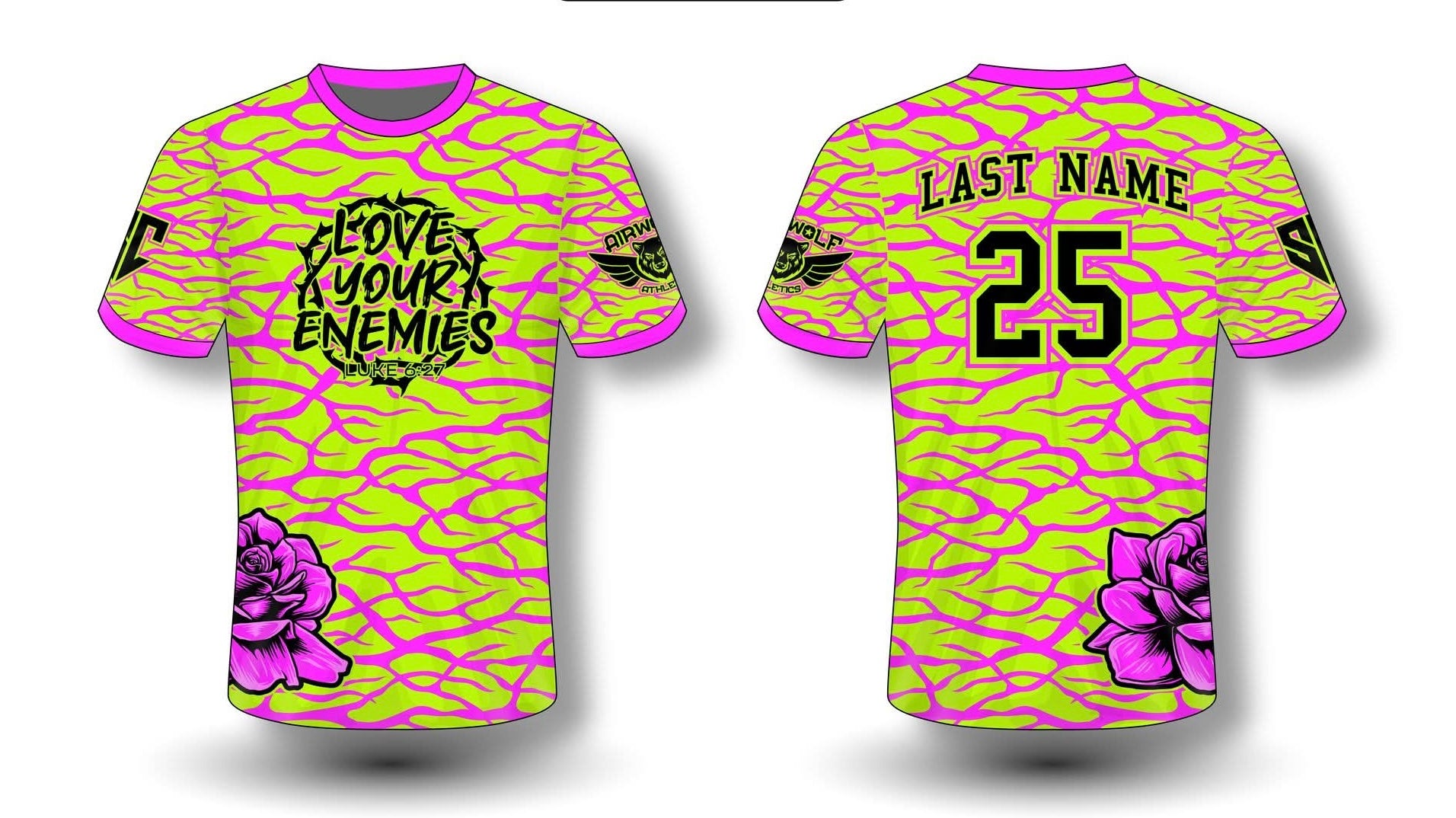 Airwolf x Sinner – “Love Your Enemies” Jersey